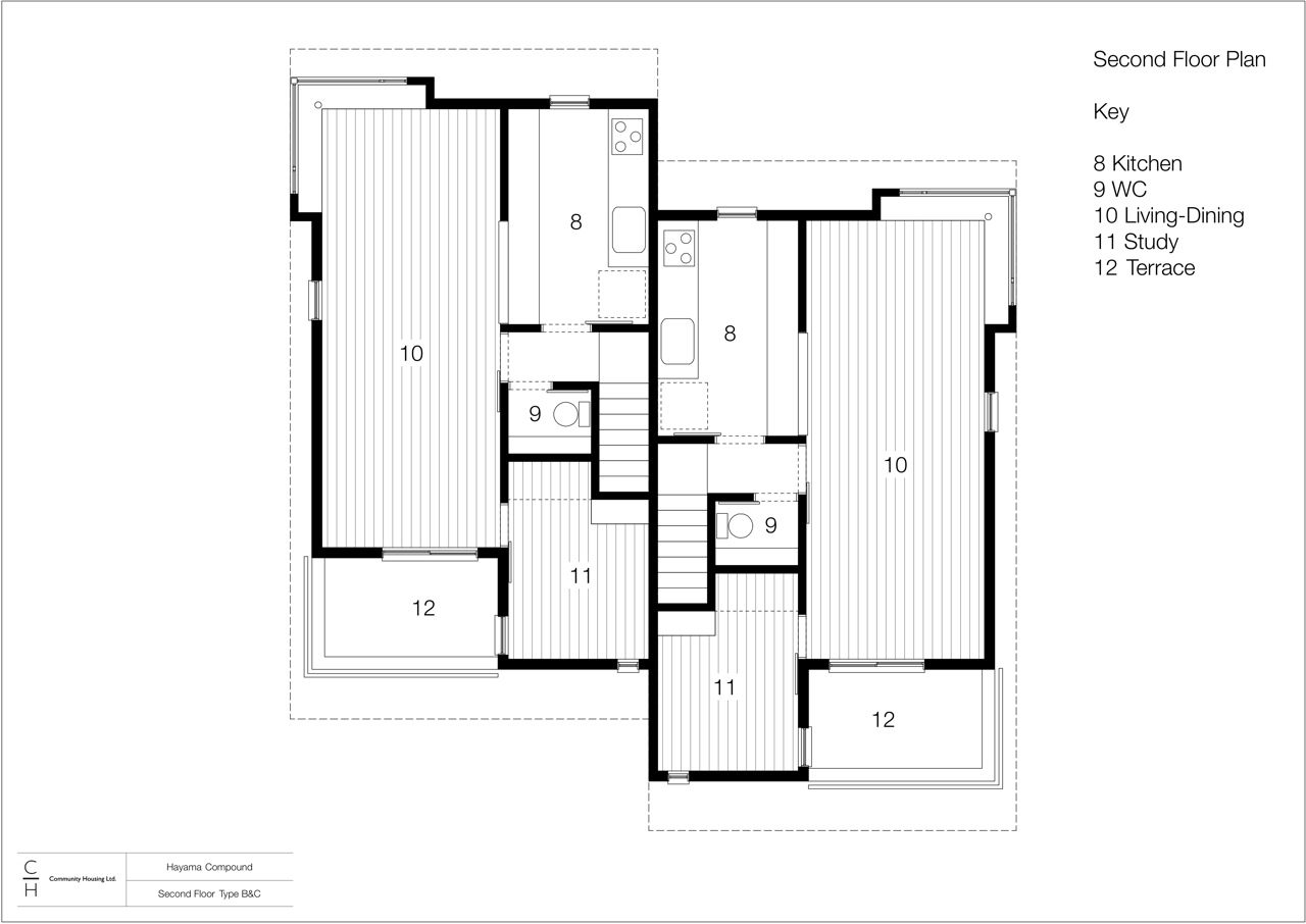 House B/C second floor   House B/C second floor